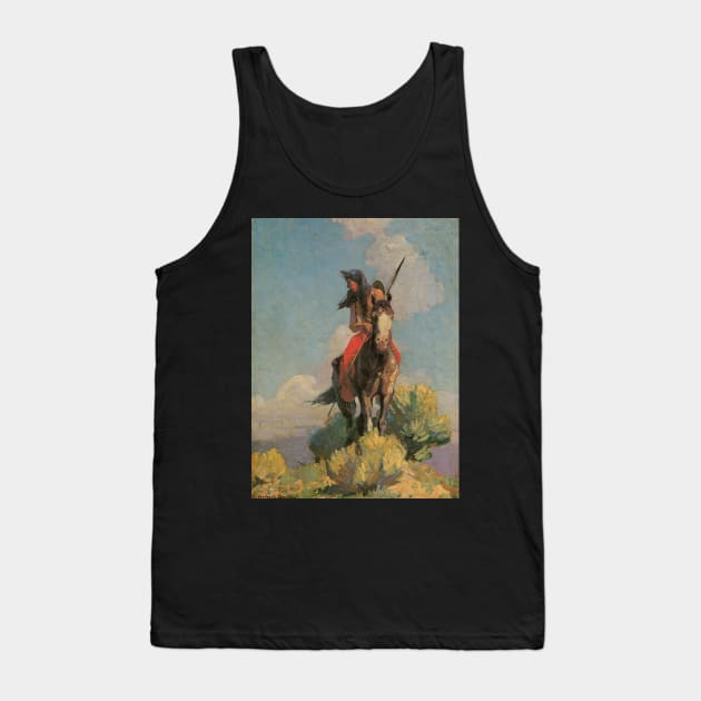 Crow Outlier by William Dunton Tank Top by MasterpieceCafe